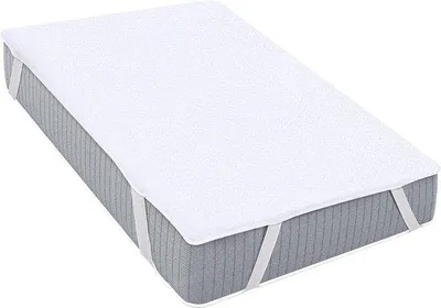 Productafbeelding van Famanu matrasbeschermer, waterdicht, 90 x 200 cm - Ademend katoenen oppervlak