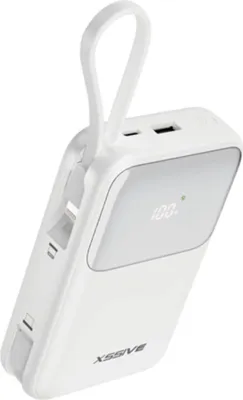 Zdjęcie produktu dla szybko ładujący się power bank Power Delivery 22,5 W z wyświetlaczem LED Biały