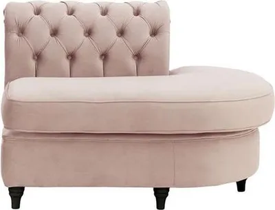Produktbild von Chesterfield Modul - Abschlusselement rund, rechts (ECR)-Velluto 14-black