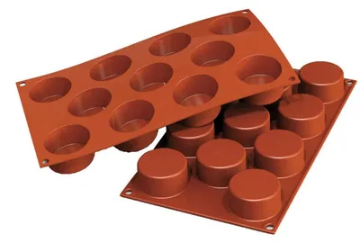 Produktbild von Silikon-Backform, 175x300x27 - 11 Formen