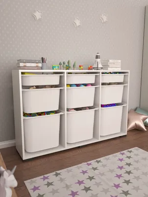 Immagine prodotto di Skye Decor, Bofi - Bianco, armadio multiuso, bianco, 100% pannelli truciolari rivestiti in melamina, 134 x 30 x 84 cm
