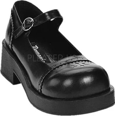 Produktbild von Demonia | Mary Jane Schuhe - Crux-07 - EU 37 - Schwarz - Kunstleder - Plattform - Gothic Style
