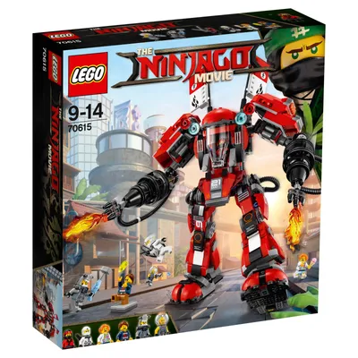 Obrázek produktu pro LEGO NINJAGO Fire Mech, Sada na stavění, 9 rok/roky, 942 kusů, 1,26 kg