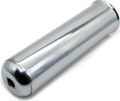 Obrázek produktu pro Výfuk - koncový chrom, s tlumicí vložkou - Simson S50, S51, KR51 Schwalbe atd.