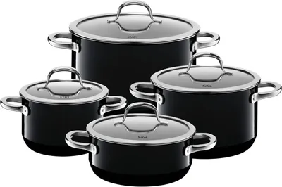 Produktbild von Silit Topf-Set 4tlg. Passion Black 2109301615