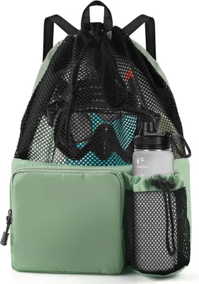 Zdjęcie produktu dla Plecak siatkarski, wodoodporny, o wymiarach 46x21x36 cm, idealny do pływania i uprawiania sportu