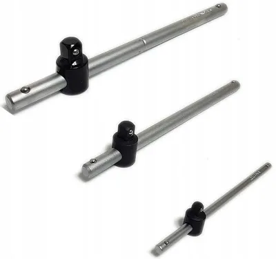 Produktbild von YATO T-Griff Werkzeug Set 1/4'' 3/8'' 1/2'' CrV