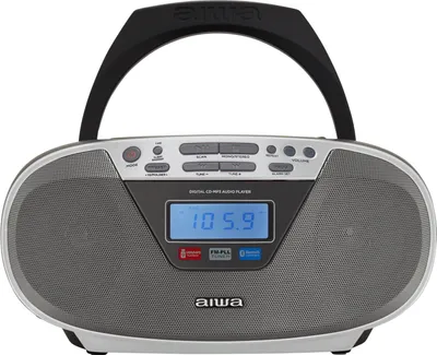 Image de Radio avec lecteur CD et Bluetooth Argent