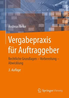 Zdjęcie produktu dla Vergabepraxis für Auftraggeber