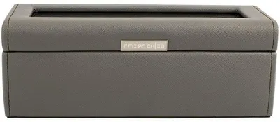 Produktbild von Friedrich23 - Uhrenkoffer Bond-Edition Feinsynthetik 4 Uhren taupe 20115-3