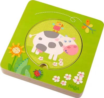 Produktbild von HABA® Bauernhof Puzzle, 6 Teile