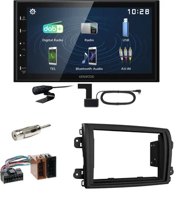 Produktbild von Kenwood DMX129DAB DAB+ Bluetooth USB Einbauset für Fiat Ducato ab 2022