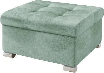 Produktbild von MIRJAN24 Polsterhocker Niko Klein, Stilvoll Sitzhocker vom Hersteller, Moderne Hocker (Farbe: Sorriso 08)