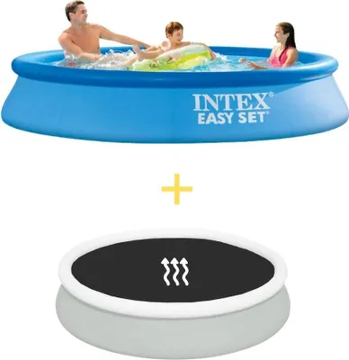 Produktbild von Intex Easy Set Pool - 305 x 61 cm - Inklusive Solarsegel