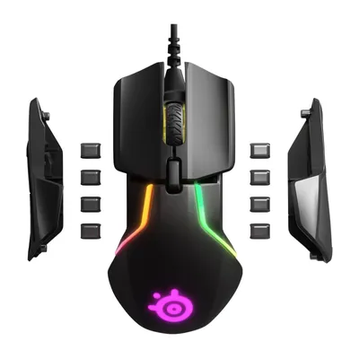 Immagine prodotto di Steelseries Rival 600, mouse da gioco, nero, colore:nero