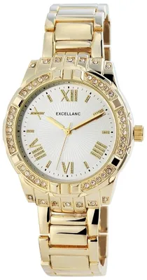Produktbild von Excellanc Damenuhr mit Metallarmband