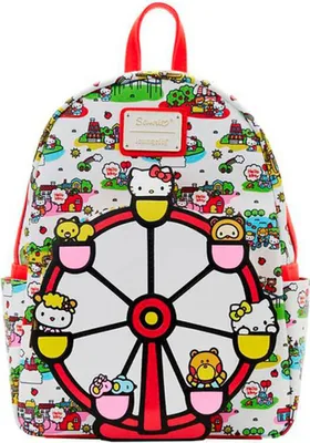 Produktbild von Loungefly Hello Kitty Rucksack 26 Cm Mehrfarbig Mehrfarbig One Size