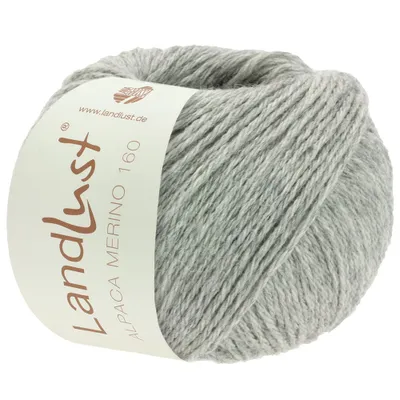 Produktbild von Lana Grossa - Landlust Alpaka Merino 160 0407 hellgrau