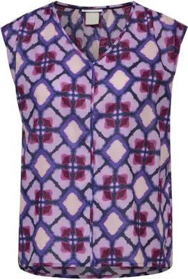 Produktbild von LTD QR V-neck shirtblouse w pi 35840 bellflower lilac Größe 34