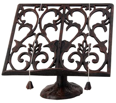 Produktbild von Kochbuchständer Buchstütze Buchhalter Buchständer Landhaus Guss Landhausstil