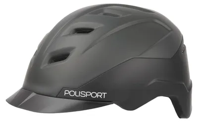 Zdjęcie produktu dla Kask rowerowy e'City M (54-59cm) - czarny matowy / matowy