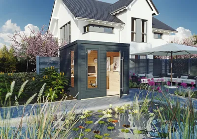 Produktbild von Gartenhaus Fort Worth 2,50x2,50 m