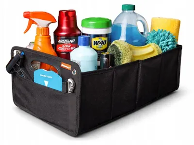 Produktbild von Großer faltbarer Kofferraum-Organizer für Autos - 60L Tasche