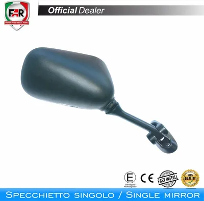 Produktbild von FAR 5483 Genehmigter Verkleidungsspiegel Links Schwarz