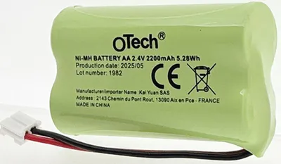 Produktbild von Batterie Eclairage pour KAUFEL 2KRMT 15/49 - Otech