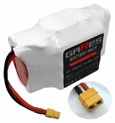 Obrázok produktu pre Gares Náhradná batéria pre Hoveboard CN5C22MP | 36V 4,2Ah | Vysokovýkonná batéria pre robotický vysávač | Kompatibilná s Hoveboard CN5C22MP | Prémiová kvalita