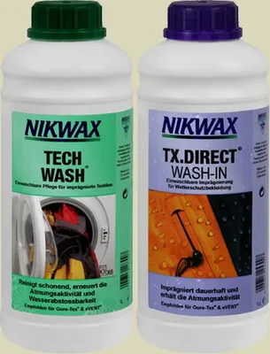 Produktbild von Nikwax Tech Wash und TX Direct Wash-In je 1 Liter (2 x 1000ml)