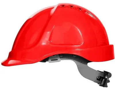 Zdjęcie produktu dla Kask budowlany ochronny ABS dla pracowników rozmiar 52 63 cm
