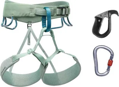 Immagine prodotto di Imbracatura Momentum Pacchetto Pilota, Donna, Senza Colore, XS - Black Diamond