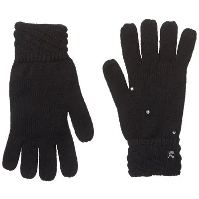 Produktbild von Damen-Strickhandschuhe von Puma, schwarz, Größe M