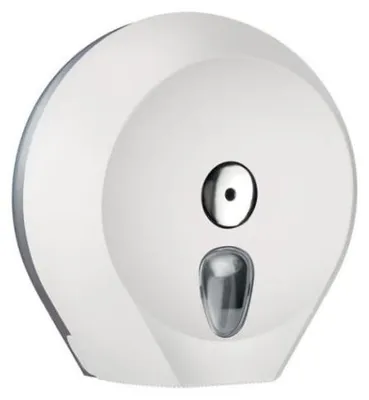 Weißer Spender für Toilettenpapier aus Kunststoff weiß Marplast A75610BI