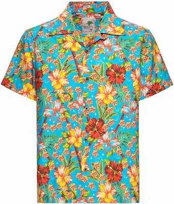 Produktbild von King Kerosin Hula Girl Kurzarmhemd, bunt, L