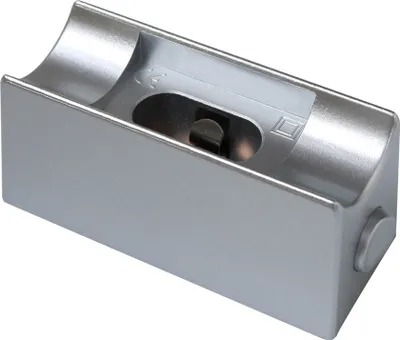 Image de Douille lampe de ligne pour Osram Linestra Ralina 35W & 60W S14d un culot avec interrupteur argenté