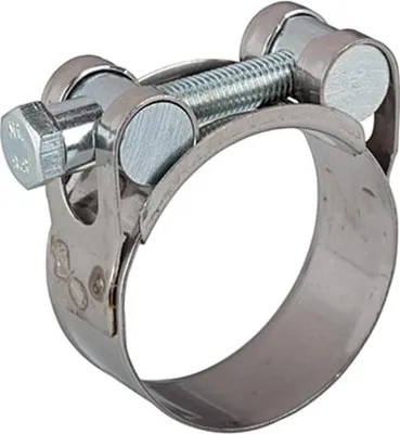 Produktbild von Riegler Gelenkbolzenschelle, Chromstahl 1.4016 (W2), 23 - 25 mm, 18 mm, GBS25ST