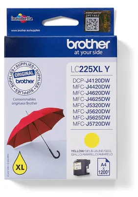 Immagine prodotto di Brother LC-225XLY cartuccia di stampa gialla