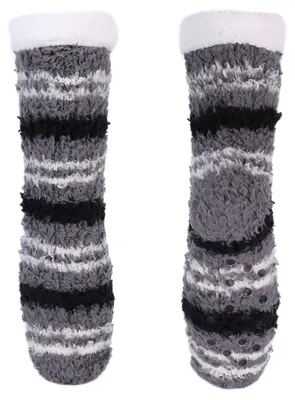 Produktbild von Damen Wintersocken Warm Rutschfest Grau Einheitsgröße