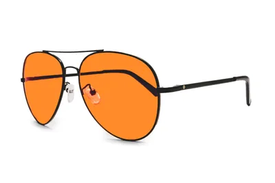 Image de BrainMarket Lunettes 100% anti-lumière bleue, PILOT