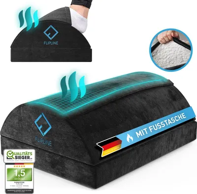Obrázek produktu pro Podnožka pod stůl, ergonomicky nastavitelná, pro kancelářské použití