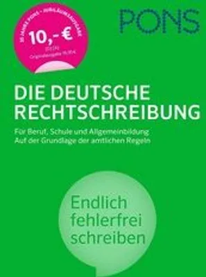 Produktbild von PONS Die deutsche Rechtschreibung