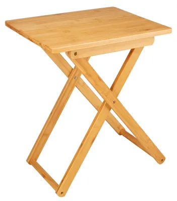 Image de Table d'appoint Bremermann, pliable / bambou / env. 40 x 50 x 31 cm (L/H/P)
