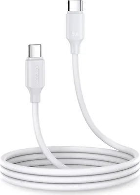 Produktbild von Joyroom S-CC060A9 60W Schnell Ladekabel Typ-C auf Type C USB-C Datenkabel 3A PD Power SchnellladeKabel Highspeed USB in weiss