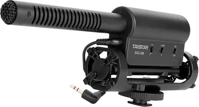 Obrázok produktu pre Kondenzátorový fotografický mikrofón pre fotoaparáty Canon a Nikon DSLR a DV SGC-598