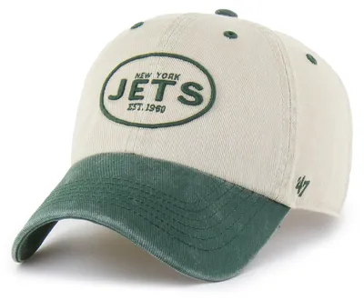 Immagine prodotto di Cappellino 47 Brand Relaxed Clean Up - TRAIL New York Jets beige