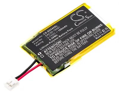 Image de TECHTEK Batterie compatible avec [SportDog] SBC-R SportDog Bark Collar remplace SAC54-16091