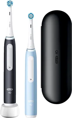 Obrázok produktu pre Oral-B iO Series 3n Matt Black/Ice Blue s druhým nástavcom