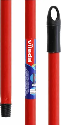 Image de Manche Balai Vileda Rouge Manche Universel Robuste 140cm - Vileda